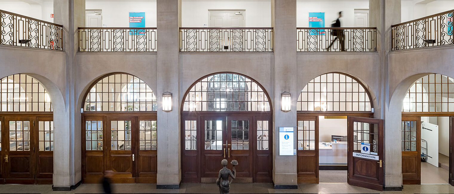 Treffpunkt der Handwerkskammer Hamburg: Foyer