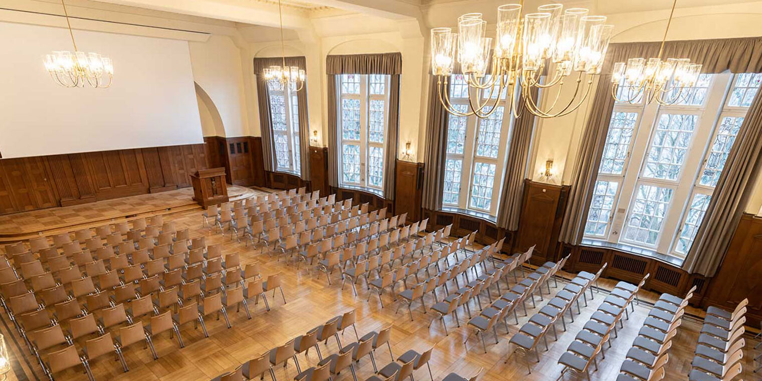 Treffpunkt Handwerkskammer Hamburg: großer Saal
