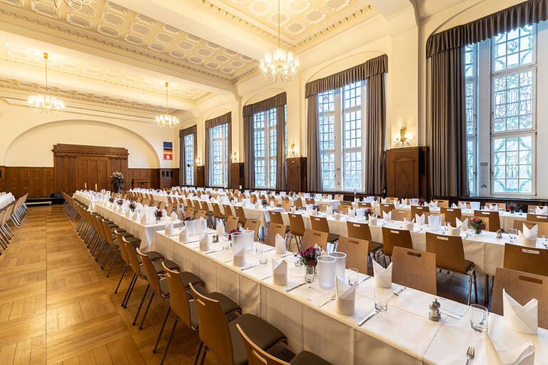 Großer Saal HWK Hamburg Firmen Feier